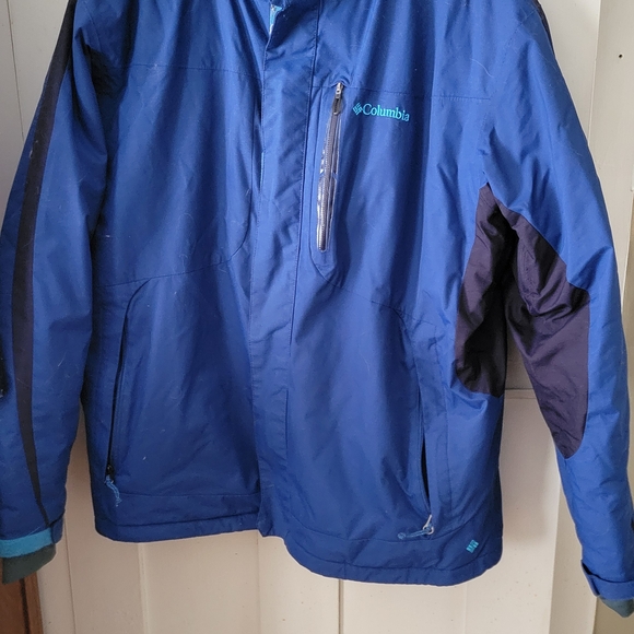 Columbia Other - Columbia Men's Ski Jacket in Blue and Black